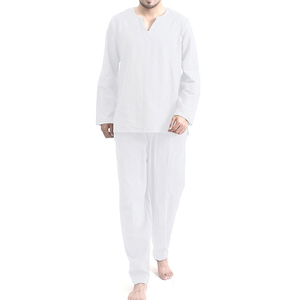 Peignoirs en éponge décontractés pour hommes Vêtements de nuit d'hiver avec tissu confortable Vêtements de nuit grande taille pour hommes - Product Image 2