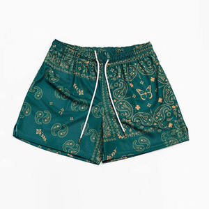 Short de sport OEM imprimé personnalisé de grande taille pour hommes et femmes Short de plage élégant et respirant quantité minimale de commande bas ample et confortable - Product Image 6