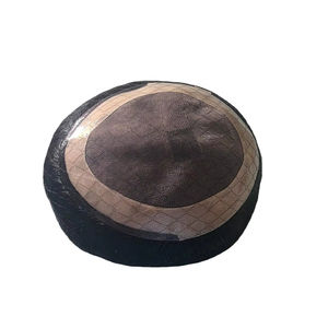 Taz Cheveux Bangladesh Hommes Mono Moyen Cheveux Humains Toupet Perruque Prothèse Remy Indien Crépus Droite Vague Profonde Vague Naturelle Doux - Product Image 1