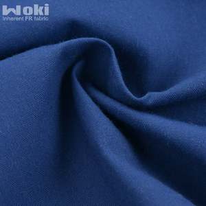 Tessuto Ignifugo in Modacrilico 190gsm 54% Modacrilico/45% Cotone/1% Antistatico a Trama Liscia per Abbigliamento da Lavoro - Product Image 2