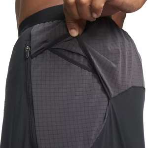 Alta calidad 95% poliéster 5% Spandex secado rápido 4 vías estiramiento 2 en 1 entrenamiento activo entrenamiento correr gimnasio forro pantalones cortos para hombres - Product Image 3