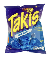 Groothandel Takis Blue Heat Gefrituurde Aardappel Tortilla Chips Zoute Smaak Vacuüm Verpakt 92g Semi-Zachte Textuur Klaar om te Eten