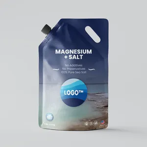 Magnesio naturale di qualità Premium + sale marino sfuso di 5 libbre rilassante ammollo competitivo alla rinfusa offre prezzi all'ingrosso