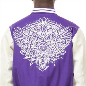 OEM bordado especial personalizado Versity chaqueta de bombardero para los hombres/chaqueta de béisbol con bolsillos para los hombres más tamaño Varsity chaqueta - Product Image 5