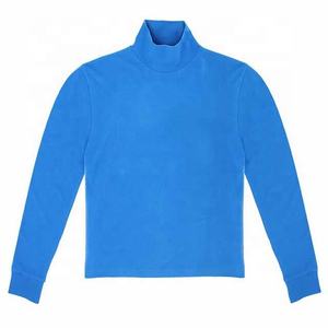 Pull-over à col roulé pour hommes, coupe ajustée, en molleton, à manches longues, à la mode hivernale, conçu sur mesure, avec options grande taille - Product Image 2