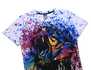 Camiseta de cuello redondo de algodón de ajuste relajado para hombre, diseño ligero y transpirable, adecuada para sesiones de ciclismo, gimnasio y fines de semana informales - Product Image 3