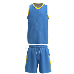 Kit d'entraînement de basketball personnalisé pour hommes – Maillot et short en tissu respirant à séchage rapide et écologique – Fabrication OEM pour commandes en gros - Product Image 6