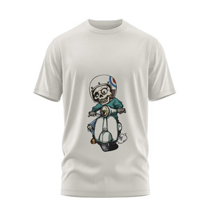 Camiseta Casual de Manga Corta de Alta Calidad, Cuello Redondo, Impresión Serigráfica Delantera y Trasera, Camisetas de Algodón, Fabricante de Ropa en Vietnam - Product Image 2