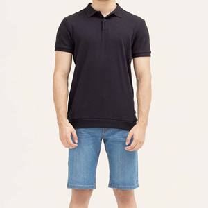 Vente en gros de polos légers en coton pour hommes, tenue décontractée de grande taille respirante pour hommes, t-shirt polo pour garçons - Product Image 5