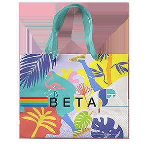 Sac de shopping personnalisé pour vêtements, sac de boulangerie, logo imprimé personnalisé, cadeau, traiteur, commandes personnalisées, papier kraft blanc, fabriqué au Vietnam - Product Image 2