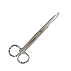 Tijeras quirúrgicas de calidad superior Tijeras de operación médica afiladas romas Tijeras rectas y curvas de 5,5" - Product Image 1