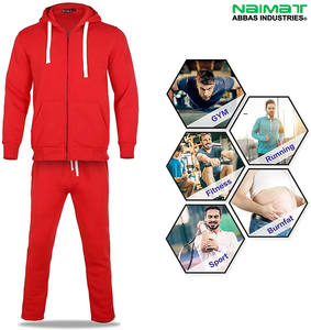 Wholesale Custom High Quality Printing Tracksuits Outfit Breathable 100% Cotton <b>Jogger</b> Set Cargo Pants <b>Thermal</b> Tracksuit - Product Image 5