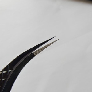 Pince à épiler Volume de marque privée pince à épiler à pointe de fibre de haute précision pour l'extension de cils en gros - Product Image 2