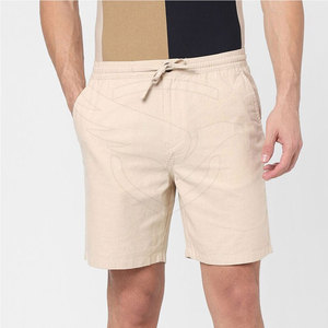 Prix de gros Nouvelle Arrivée Shorts Homme 100% Coton Uni Décontracté Toile En Vente - Product Image 1
