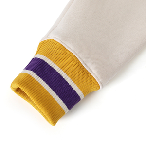 Alcorn State <b>Neutral</b> Prep Premium Unisex Fleece Pullover Hoodie Chenille Embroidery Kangaroo Pocket for Gold Accents Winter - Product Image 5