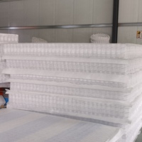 Matelas à ressorts ensachés personnalisés de haute qualité à 1, 3, 5, 7 ou 9 zones, rafraîchissants et résistants, pour écoles, hôtels, hôpitaux et chambres modernes