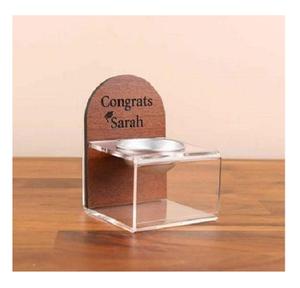 Bandejas de Servicio de Madera con Incrustaciones de Hueso en Forma de Estrella, Hechas a Mano, de la Mejor Calidad, Certificadas por EPCH, Multicolores, 30x20x5cm, para Hoteles - Product Image 4