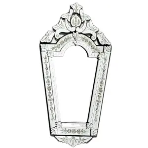 Luxury Handmade Modern Glass Vintage Decorative Frame Venetian Mirror Hanging Wall Mounted Home Decor M-04/8535