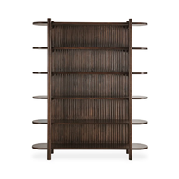 Vente chaude Étagère en bois de manguier massif Design pliable pour la maison, la salle à manger, le bureau ou la ferme Meubles de maison polyvalents