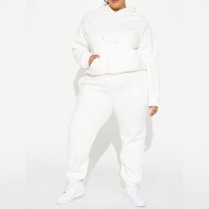 Conjunto Deportivo Casual de Invierno de 2 Piezas, Talla Grande, Estampado, Impermeable, Ecológico, Transpirable y de Secado Rápido - Product Image 5