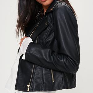 Nueva chaqueta de cuero genuino larga personalizada para mujer Diseño de moda cómodo para un aspecto perfecto - Product Image 3