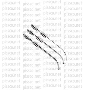 Poinçon de champignon de Sinus courbé de bonne qualité 4.5mm 18cm enduit de PTFE noir en acier inoxydable allemand emballage personnalisé - Product Image 3