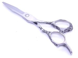 Tijeras de peluquero japonesas de acero inoxidable al por mayor con un impresionante mango de peinado con diseño de dragón en contraste - Product Image 2