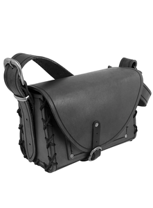 Andracor Practical Shoulder <b>Bag</b> for Hikers and Adventurers Handcrafted Approx. 3.5 mm for Martial Arts Wear-Taekwondo - Product Image 3