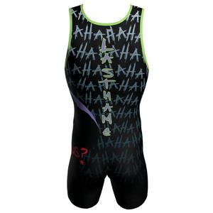 Vente en gros Nouvel arrivage de lutte personnalisé Vêtements de lutte en spandex par sublimation Singlet de lutte pour hommes, Singlet de lutte pour enfants - Product Image 6
