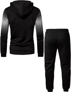 Chándal personalizado para hombre, ropa informal, nuevo diseño de moda, pantalones de chándal cálidos, chándal con capucha para trotar, conjunto de 2 uds. - Product Image 6