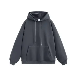 Unisex Oversized Custom Print Winter Thermal Fleece Men's Hoodies Sweatshirts with Custom Colors and Eco-Friendly Features - Product Image 3