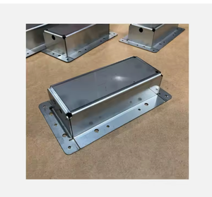 Pièces métalliques revêtues de poudre de fabrication de tôle CNC classique avec approvisionnement en gros, y compris la découpe laser - Product Image 2