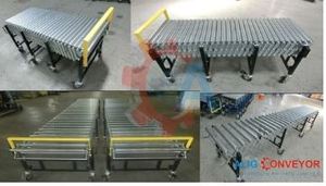สายพานลำเลียงแบบแมนนวลทำจากสเตนเลสการจัดการวัสดุความจุ50กก./ฟุตความสะอาดง่ายสภาพใหม่ - Product Image 3