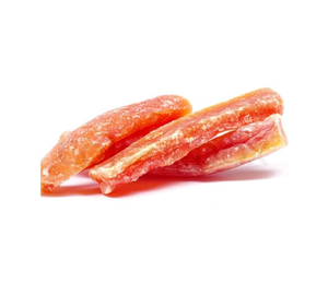 Rodajas de papaya secas de primera calidad, refrigerio de frutas tropicales naturales para venta al por mayor y suministro a granel, golosinas dulces y masticables - Product Image 1