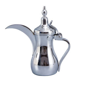 Incroyable cafetière arabe Dallah en métal d'acier inoxydable Fabricant Premium Arabic Tea Coffee Pot Arabic Dallah Handmade - Product Image 4