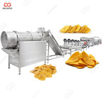 Équipement commercial pour la fabrication de chips de banane aux Philippines, trancheuse et friteuse à bananes frites commerciales