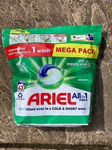 Pour un lavage écologique, 63 PODS en 1 MEGA PACK, capsules de gel lavant pour lessive de vêtements - Product Image 6