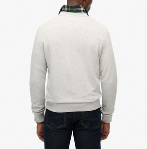 Ropa de calle pesada de alta calidad 100% algodón Fleece Regular Fit Puff Print Sudadera personalizada para hombre - Product Image 2