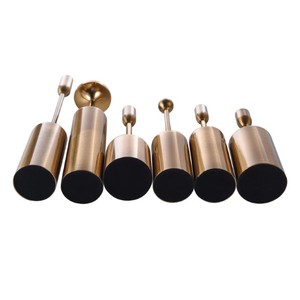 Candelabros de Metal decorativos modernos Dann Foley, chapado en latón para sala de estar, comedor, centros de mesa, decoración del hogar - Product Image 5