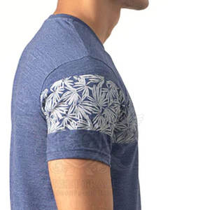 Camiseta personalizada de la mejor calidad para hombre El diseño más popular con técnica DTG de ajuste de gran tamaño acepta logotipo personalizado - Product Image 5