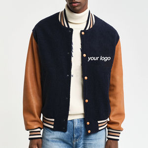 เสื้อแจ็กเก็ตเบสบอลทีมตัวแทนสำหรับผู้ชายรุ่นวิทยาลัยออกแบบมาให้สวมใส่สบายและมีเปลือกนอกที่ทันสมัย - Product Image 1