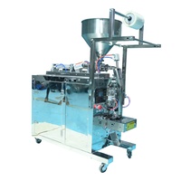 Machine d'emballage automatique commerciale pour petites sachets de sauce, scellage 3 côtés, pour pâte de chili, miel et liquides
