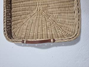 Vente en gros bon marché plateau en rotin beau plateau décoratif fait à la main plateau de service design durable au Vietnam - Product Image 3