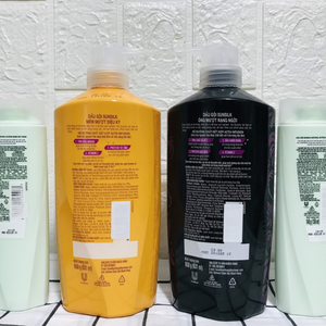 Para Sunsilk Black Shampoo Shine Fresh Stock 2024 Venta caliente 1,4 kg/900g/650g/340g Fresh Black Shine para el cuidado del cabello - Product Image 4