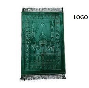 Velvet Prayer Mat for Muslim Ramadan Thick Printing Carpet Worship Kneel Embossing <b>Floor</b> Carpet <b>Non</b> <b>Slip</b> Soft Prayer Rug - Product Image 2