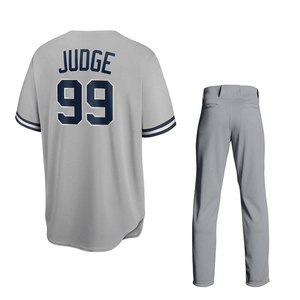 Ensembles d'uniformes de baseball et de softball personnalisés de haute qualité, imprimés, respirants, à séchage rapide, 100 % polyester 420g, tailles personnalisées - Product Image 2
