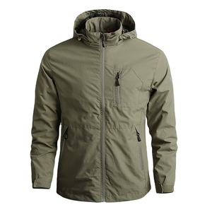 Chaqueta Softshell de Invierno para Hombre, Impermeable, Cortavientos, con Cuello Alto y Cremallera de Nailon para Golf y Equipos Deportivos - Product Image 1