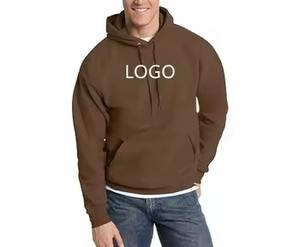 Custom 360Gsm Heavyweight Streetwear Hoody Fleece Blank High Quality Cotton Essentials Hoodie - Product Image 3