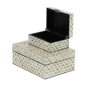 Joyero con Incrustaciones de Hueso, Hecho a Mano, Pulido, Diseño de Amor, Material Orgánico, Tamaño Personalizable, Decoración del Hogar, Mejor Calidad de la India. - Product Image 5