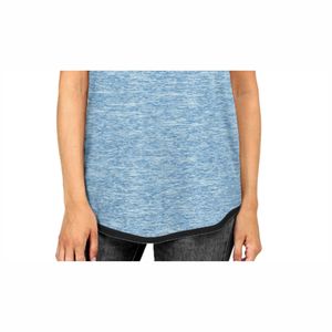 Camiseta sin mangas acanalada de algodón de verano para mujer con logotipo personalizado, camisas sexis sin mangas, decoración de cinta de encaje, transpirable, suave al tacto, informal - Product Image 5